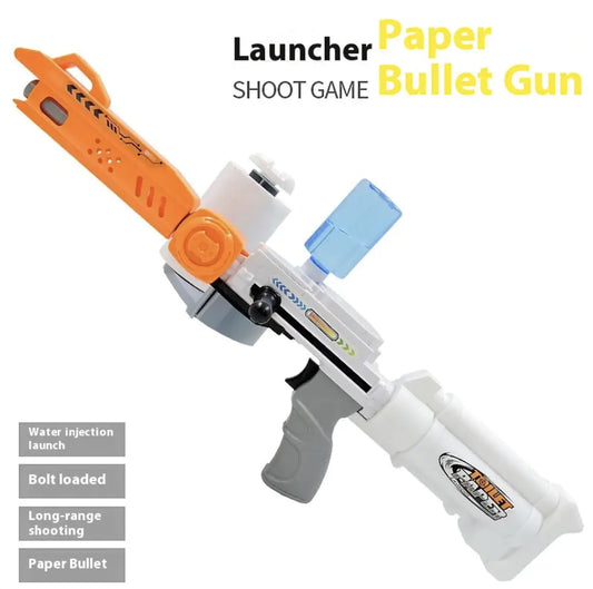 Paper Bullet Toy Toilet Paper Launcher For Children